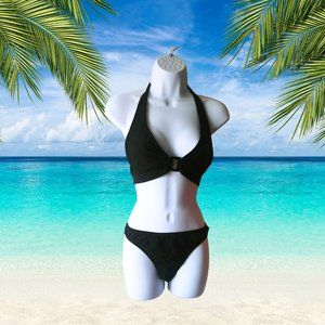 ⛱️RITCHIE TWO PIECE BLACK SWIMSUIT BIKINI